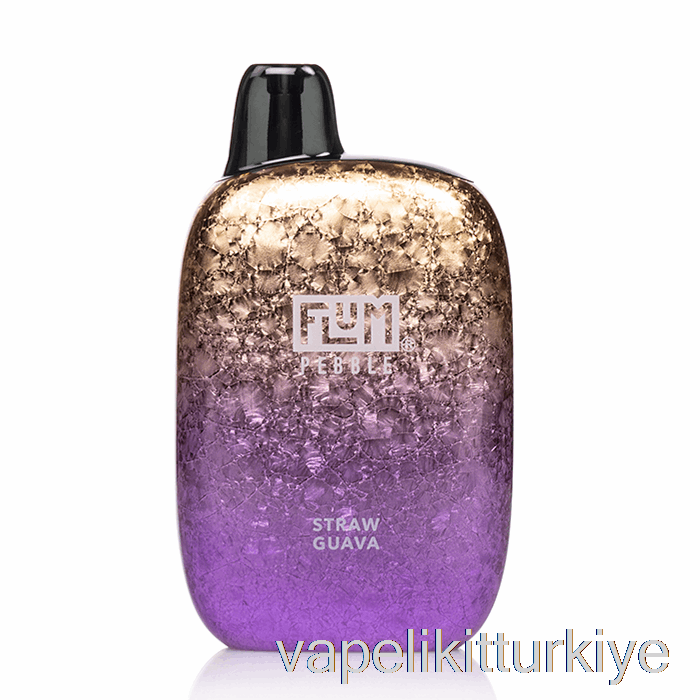 Vape Türkiye Flum Pebble 6000 Tek Kullanımlık çilek Guava